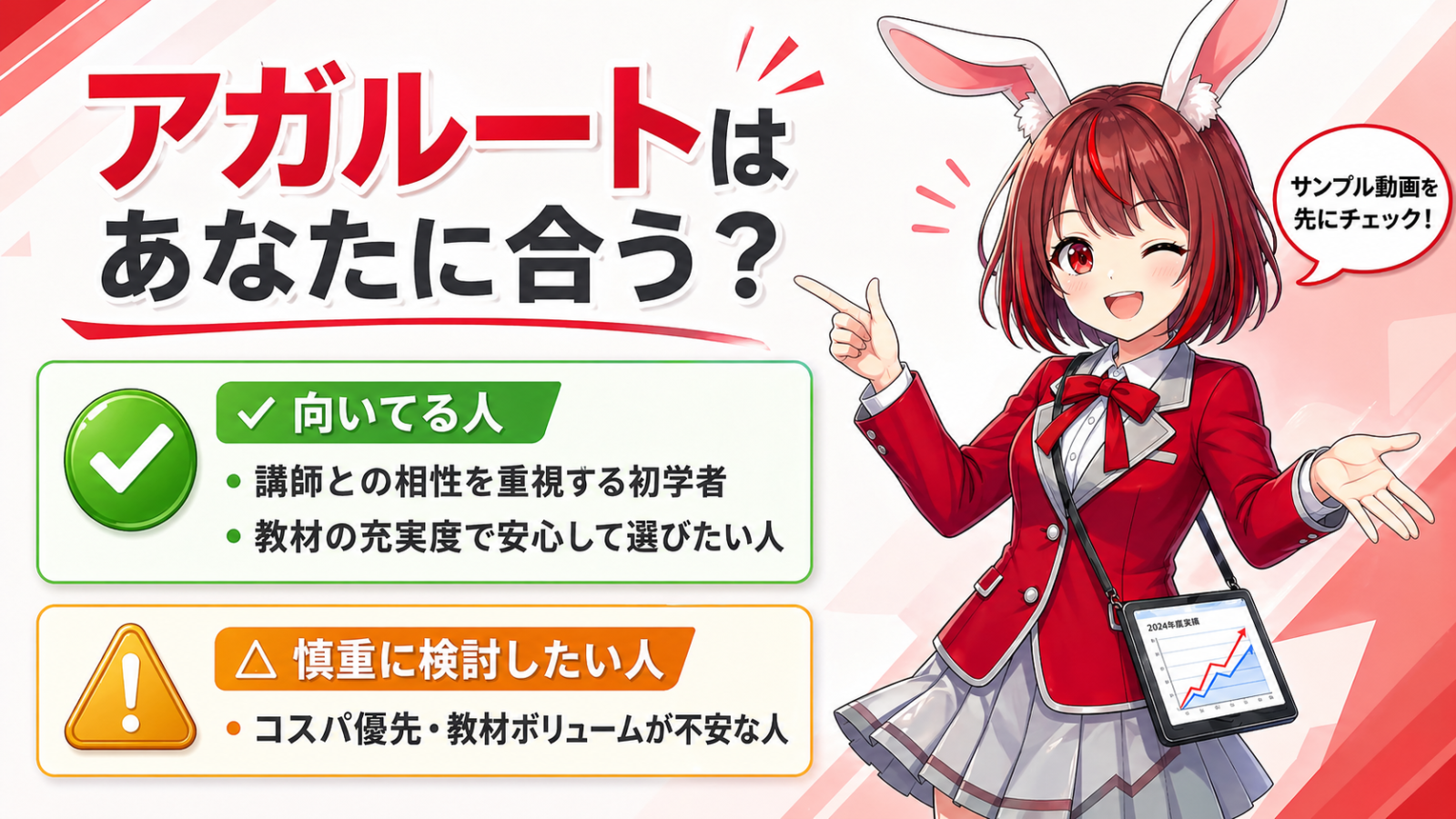 アガルート行政書士講座 インフォグラフィック