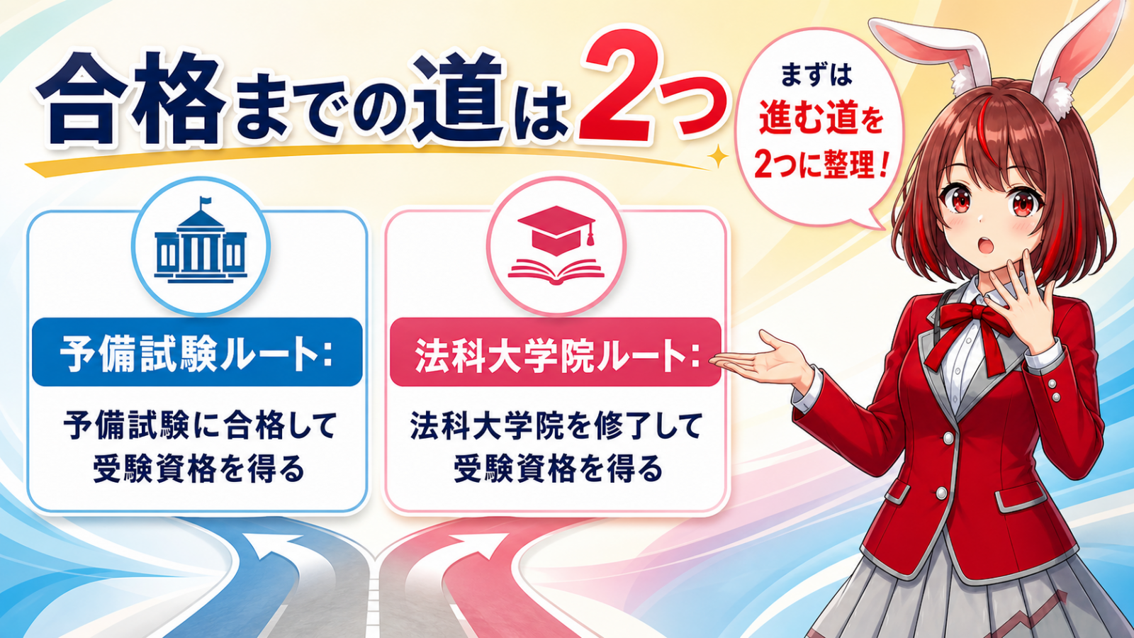 司法試験合格までの2つのルート