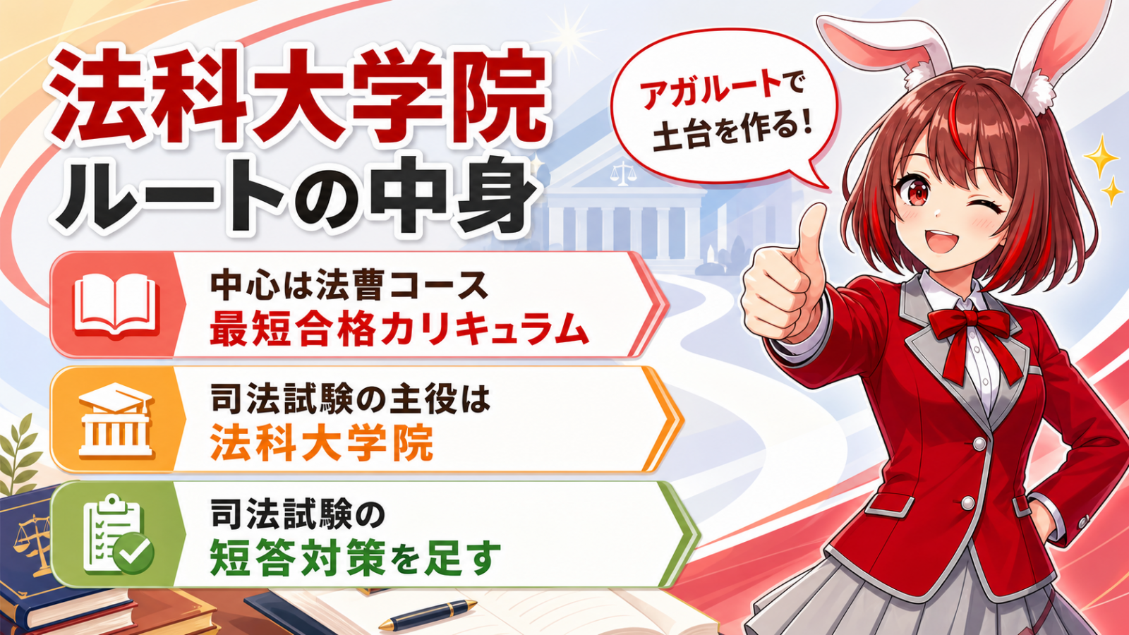 法科大学院ルートのプランと費用