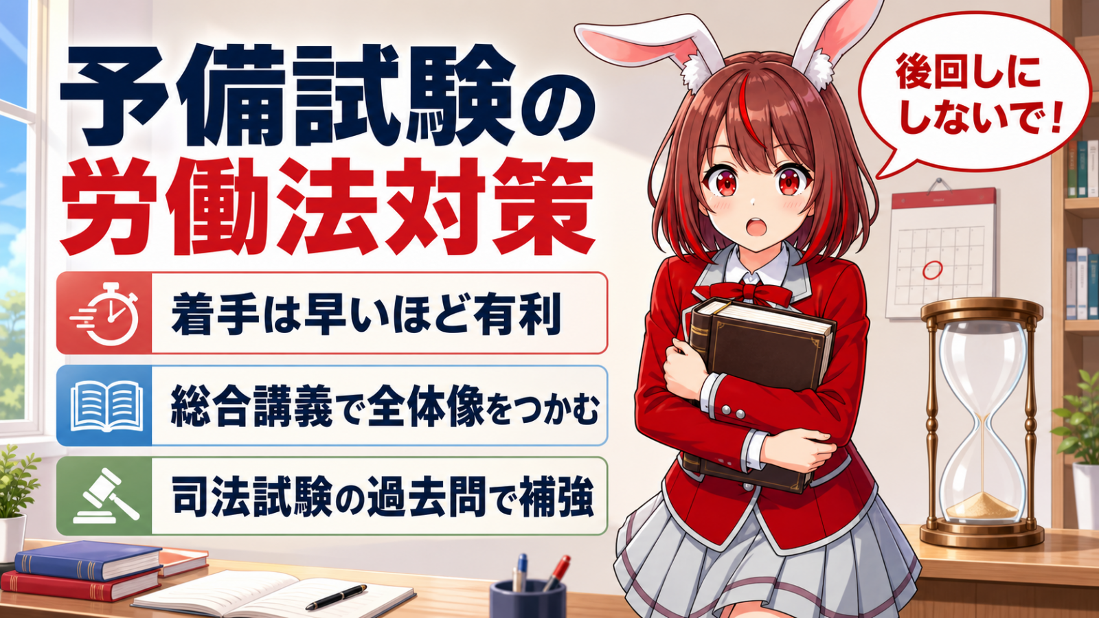 予備試験の労働法対策
