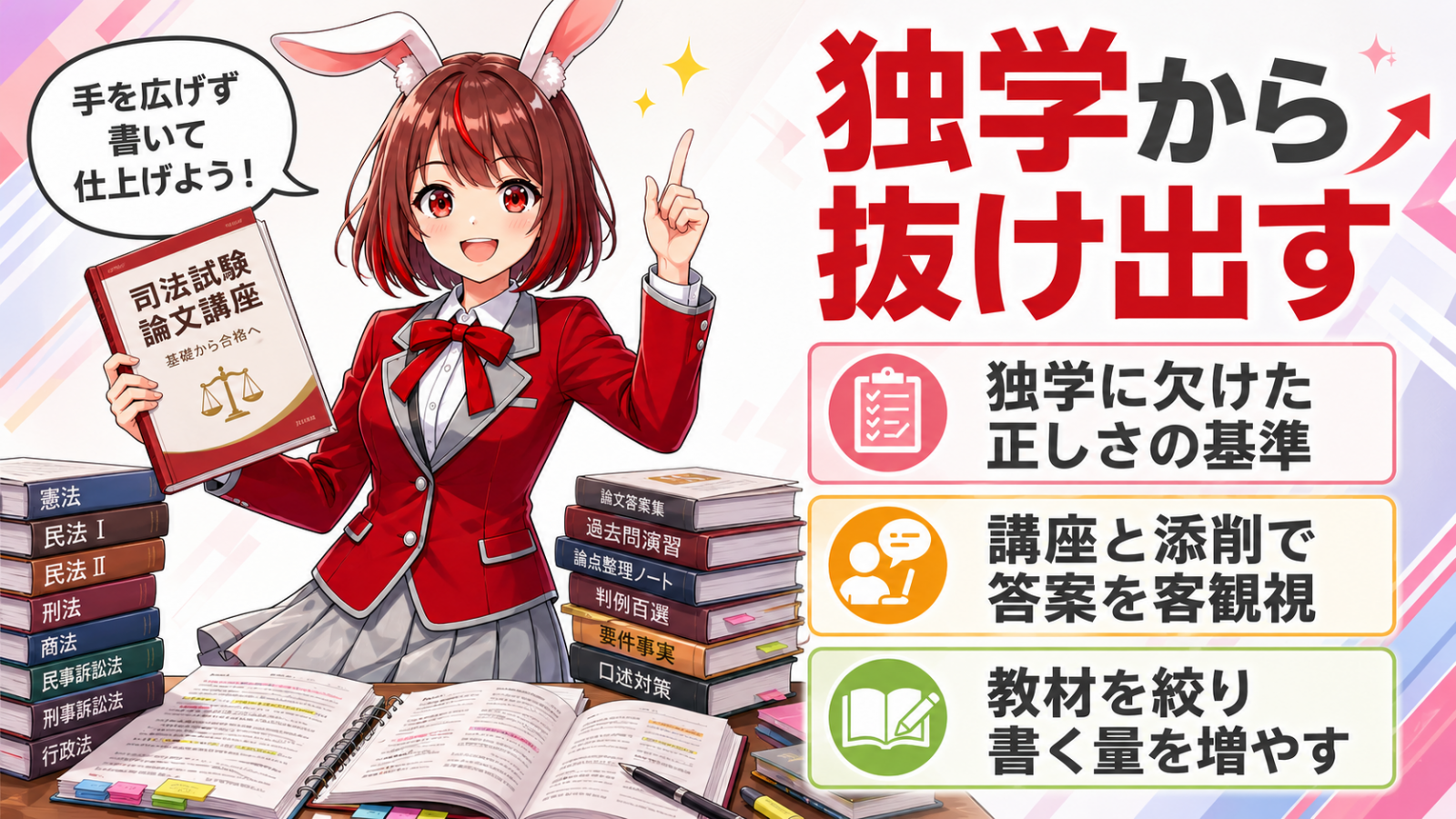 独学からアガルートへ移行した場合
