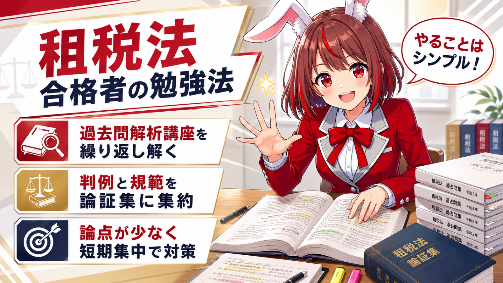 租税法の司法試験対策