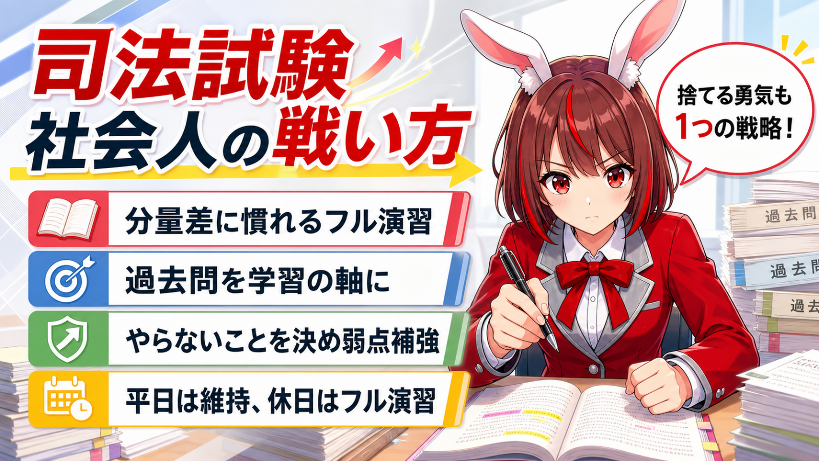 司法試験対策の勉強法