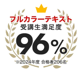 フォーサイト テキスト 合格者の96％が満足