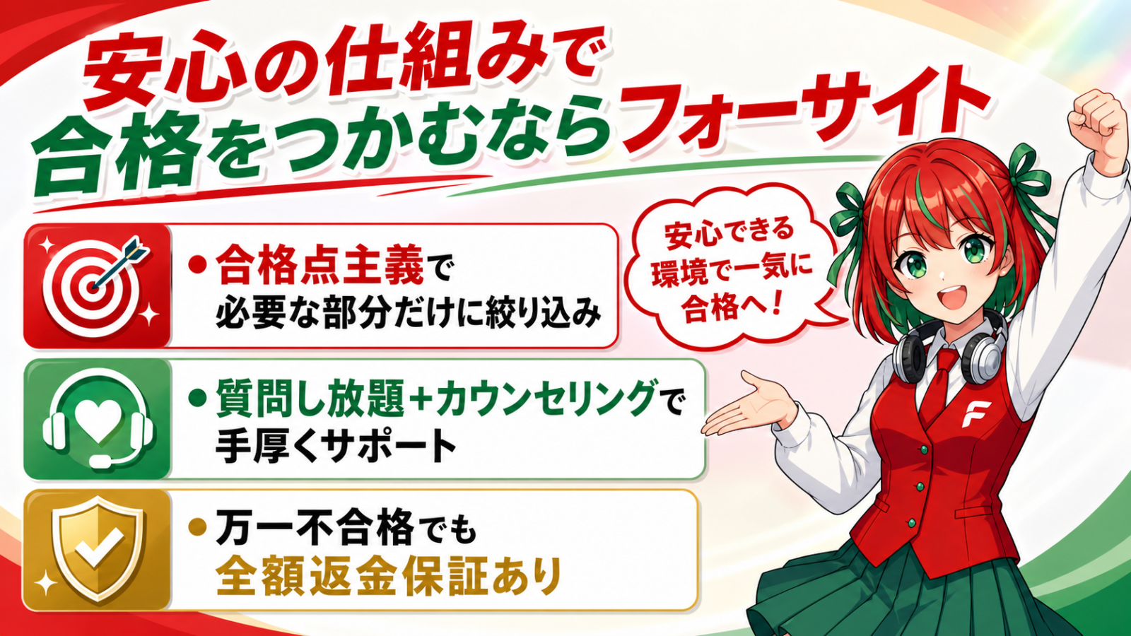 フォーサイト行政書士講座 こんな人におすすめ