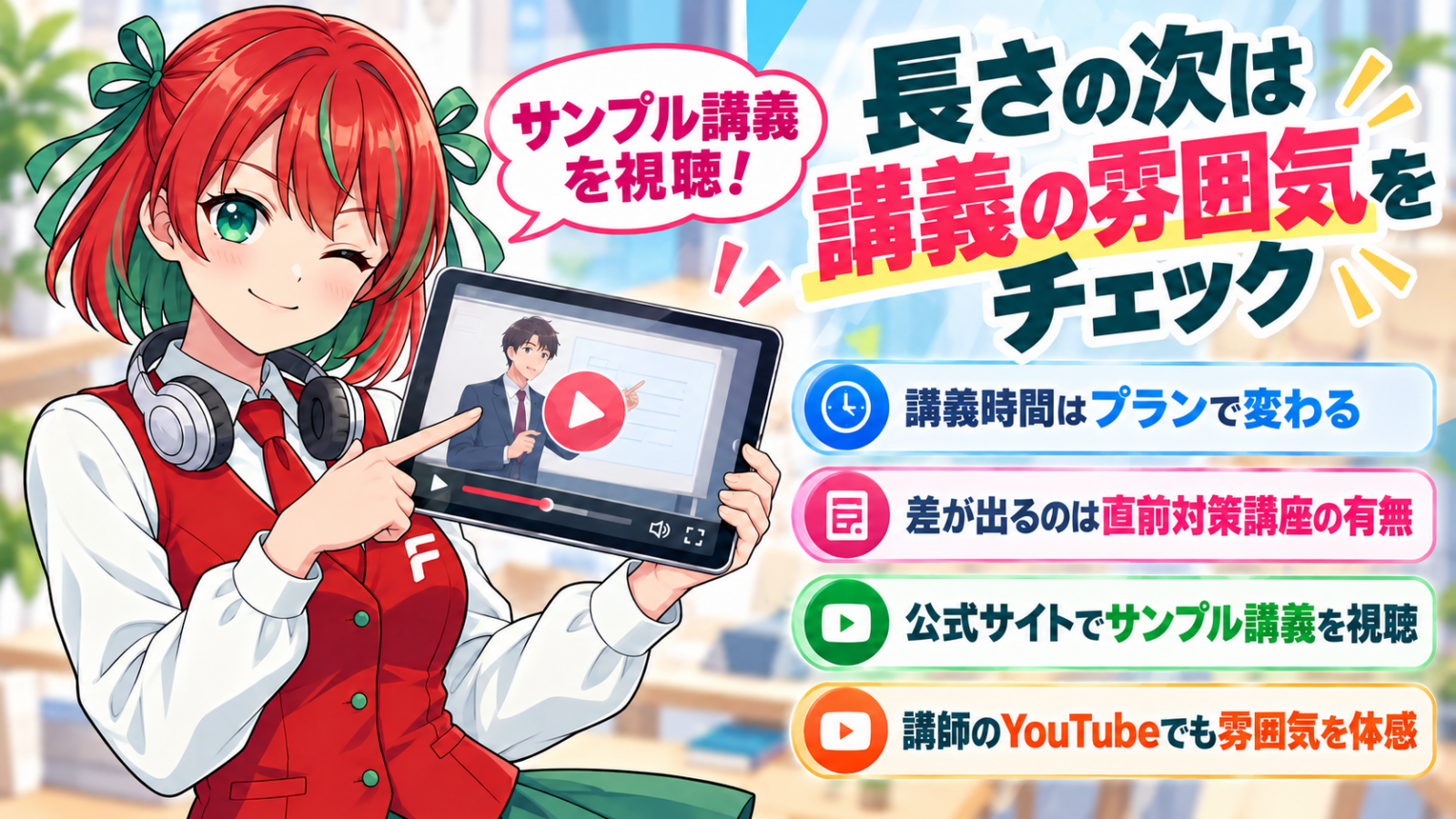 おわりに:サンプル講義も確認しよう