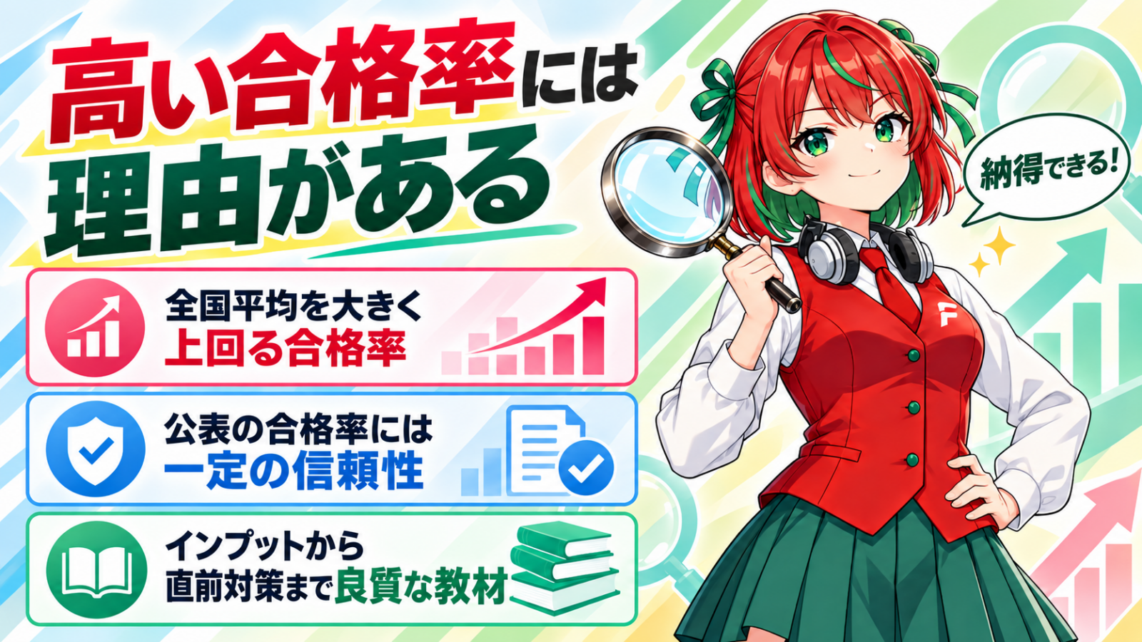 フォーサイト宅建士講座の合格率のまとめ