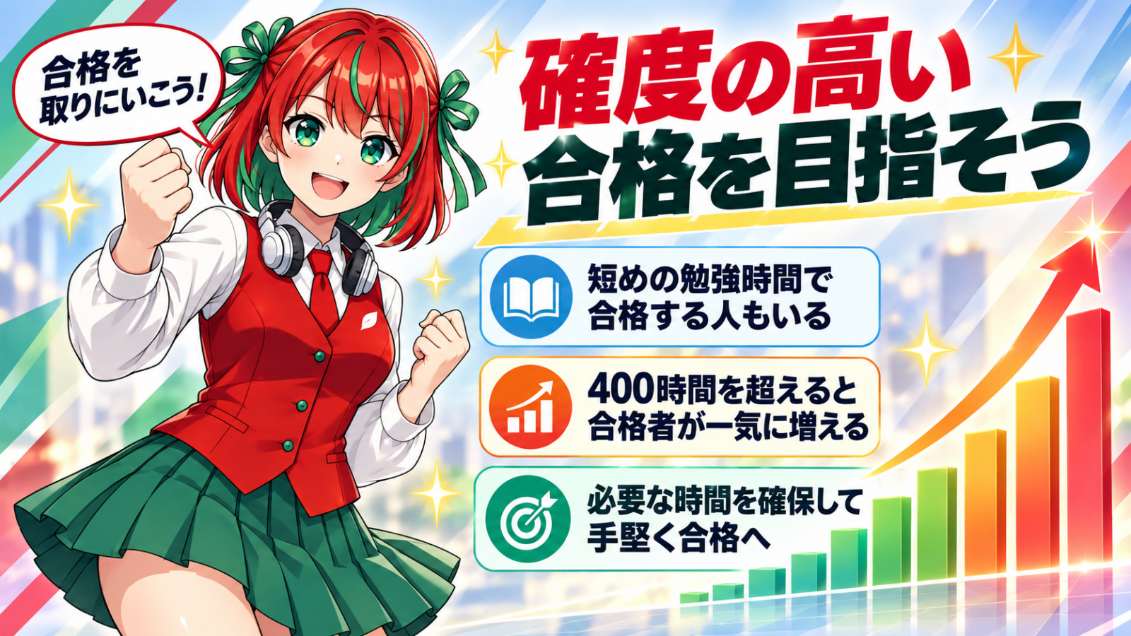 確度の高い合格を目指そう