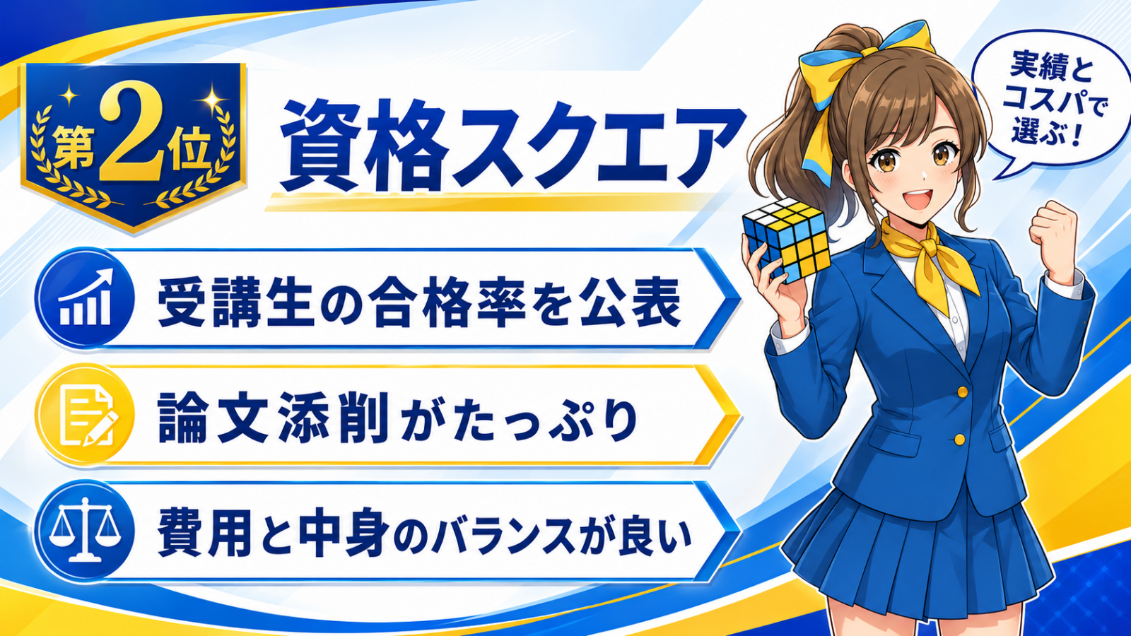 【第2位】資格スクエア
