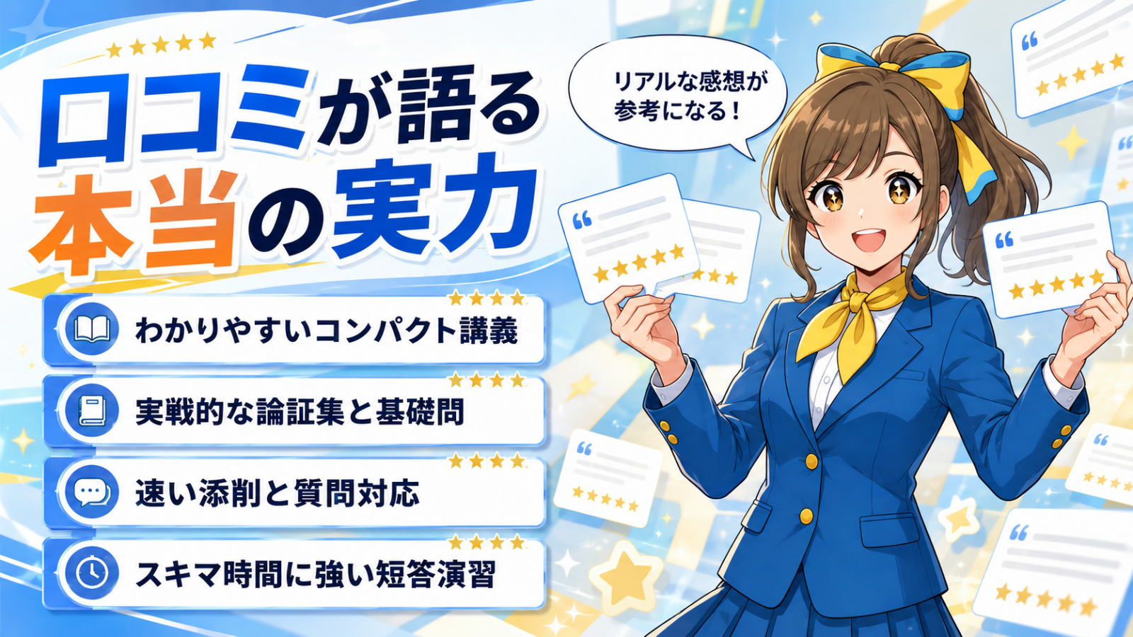 評判（口コミ）まとめ
