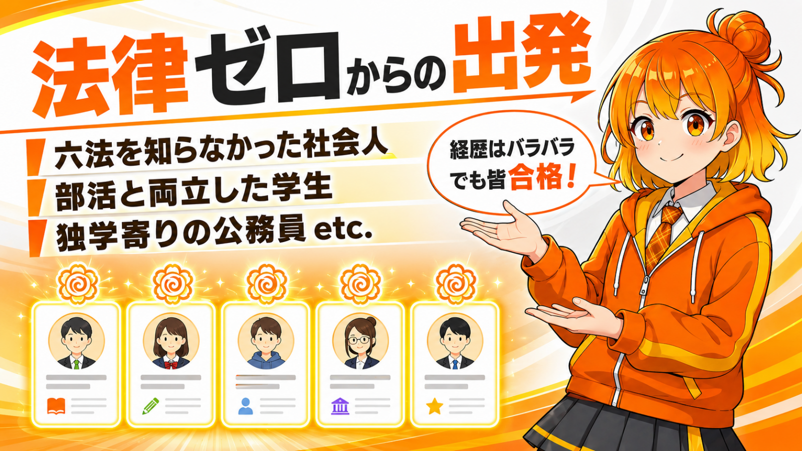 予備試験に合格した初学者の実例
