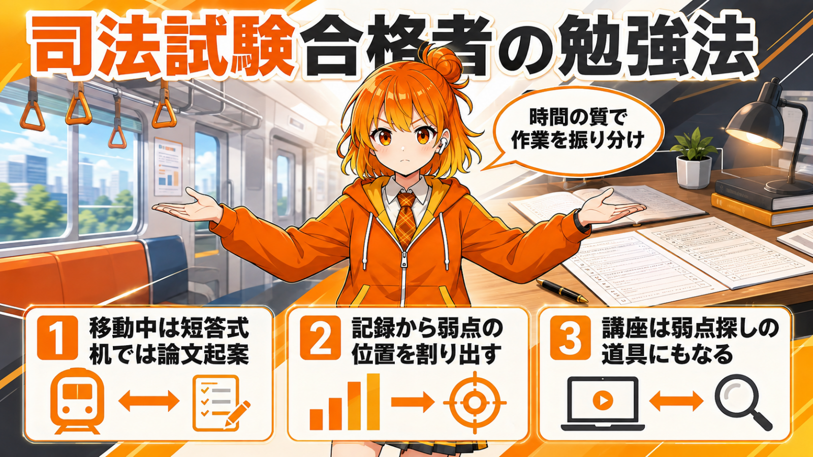 司法試験対策の勉強法