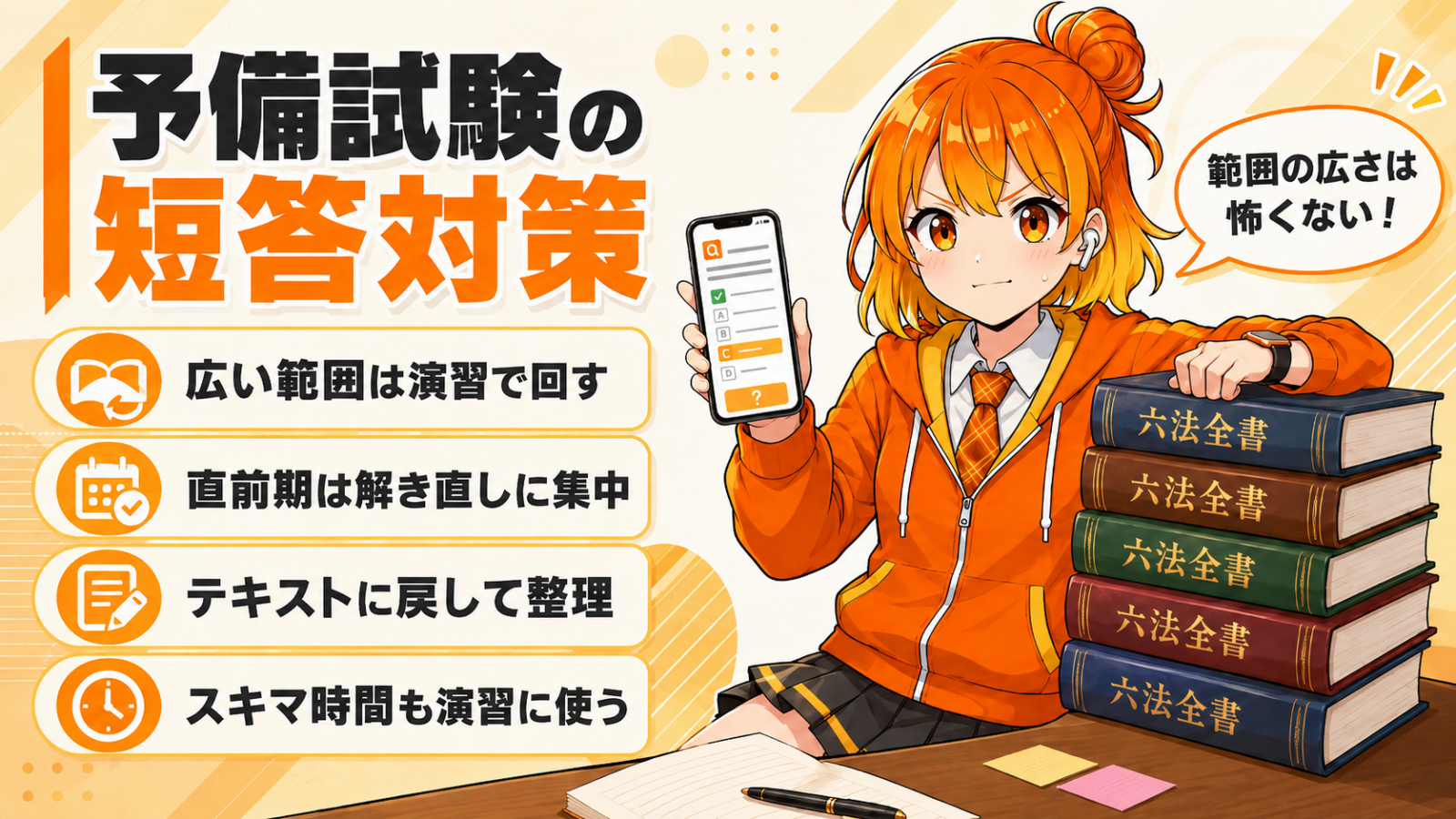 予備試験合格者の短答対策