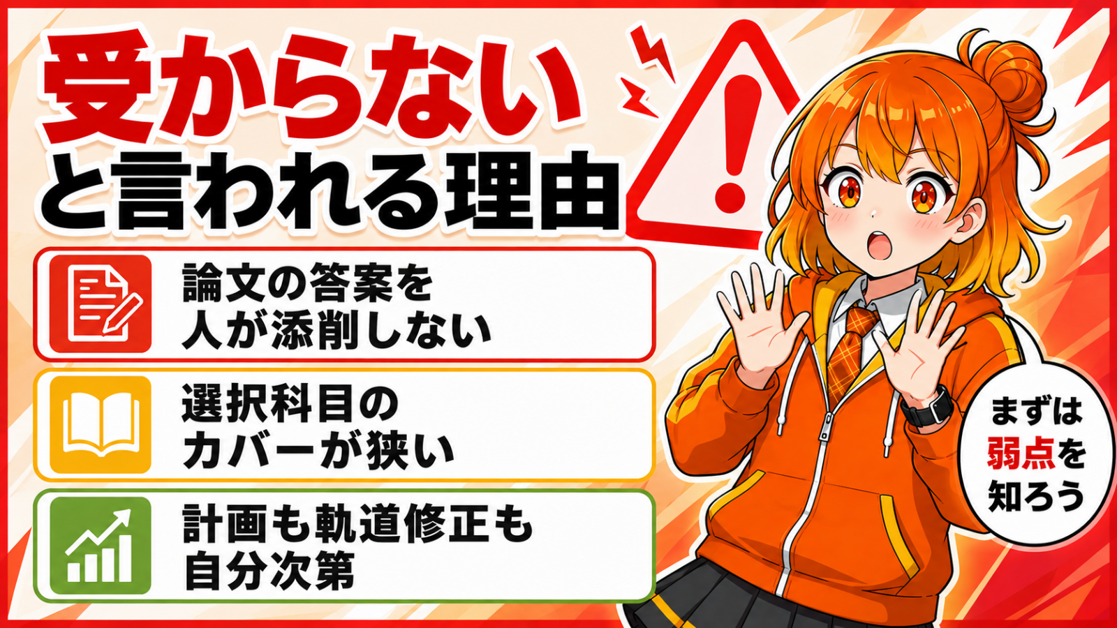 スタディングで受からないと言われる理由