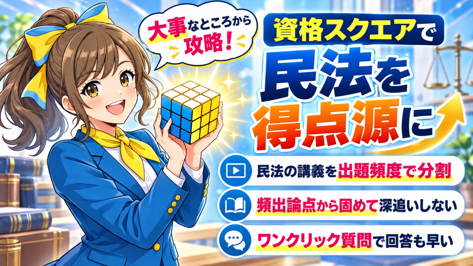 資格スクエア宅建講座